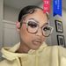 Women's Eyeglasses New Cat Eye Glasses Frame Anti Blue Light Flat Glasses Personalized Ins Glasses Plain Glasses Frame_viptrois.com