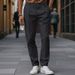 Men's Clothing autumn and winter American retro trend drape wide leg casual pants woolen trousers all match commuter pants_viptrois.com