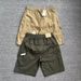 Men's Loose Fitting Cargo Shorts Trendy Woven Casual Mid-Length Youth High Street Five Point Pants_viptrois.com