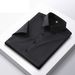 Men's Clothing New Elastic Silk Short Sleeved Shirt Men's Free Ironing Solid Color Breathable Casual Slim_viptrois.com