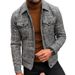 Men's Classic Checkered Jacket – Slim Fit Polyester Coat With Notch Lapel (S-XXXL, Business Casual, Lightweight Outerwear)_viptrois.com