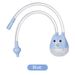 Baby Nasal Aspirator Mouth Suction Type Nasal Absorption Cleaner for Infant Anti Reflux Silicone Booger Suction Pipe_viptrois.com