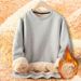 Fleece Sweater Men's Thickened Winter 2022 New Youth Warm Lamb Wool Men's Jacket Autumn And Winter Base 12_viptrois.com