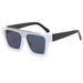 Men's Sunglasses Large Frame Sunglasses UV400 Women's Square Men's Anti Ultraviolet Millionaires Same Sunglasses_viptrois.com
