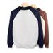Men’s Japanese-Korean Hybrid Half-Zip Sweater – Contrast Lapel Polo Collar Pullover (Greyish/Apricot, M-3XL)_viptrois.com