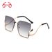 Two Circles New PC Lens Sunglasses High End Personality S Metal Leg Anti Ultraviolet Sunglasses T1037_viptrois.com