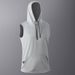 Summer Quick-drying Sleeveless T-shirt, Men's Outdoor Sports And Fitness Vest, Hooded Short-sleeved Jacket_viptrois.com