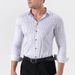 K Seamless Striped Elastic Striped Shirt For Men, No Ironing, Hanging Down, Long Sleeved Shirt For Men_viptrois.com