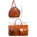 Convertible Travel Clothing Carry-On Duffel Bag 2 in 1 Hanging Suitcase Suit Travel Bag_viptrois.com