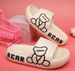 Mother & Kids Children's Slippers Wholesale New Bear Soft Sole Anti-Slip Casual Thick Soled Simple Boys and Girls Home Slippers_viptrois.com