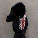 Men’s Retro Hooded Jacket With Fur Collar – Streetwear Long Sleeve Pullover | Black/Grey | Sizes S-2XL_viptrois.com