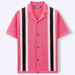 Men's Clothing Men's Sweater Fashion Cuban Collar Short Sleeved Knitted Cardigan Polo Shirt SY0060_viptrois.com