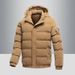 Men's Clothing New Men's Jacket Solid Color Loose Fashion Brand Hong Kong Style Men's Wear Douyin Hot Live Cross Border Men's Casual Cotton Jacket_viptrois.com