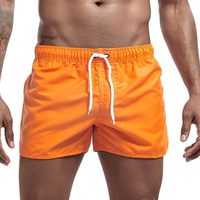 Men's Clothing New Men's Fashion Beach Shorts Polyester Multi Color Sports Three Quarter Shorts Men_viptrois.com