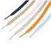 Shoelace Classic Trend 8mm Flat Double Terylene Cotton Shoelace Suitable For Casual Shoes Sneakers Board Shoes_viptrois.com