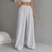 Women's Clothing Autumn And Winter Commuting All Match Casual Trousers Comfortable Loose High Waist Wide Leg Sweatpants_viptrois.com