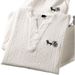 Men's Short-Sleeved Light Breathable Custom-Woven Seersucker T-Shirt Suit _viptrois.com