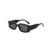 New Square Narrow Frame Inlaid Rhinestones Ladies Fashion Sunglasses Multi Color Luxury Rhinestone Sunglasses T1395_viptrois.com
