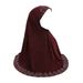 Medium 70cm hot diamond hat Malay gauze scarf H146_viptrois.com