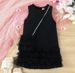 Baoxin Children's Clothing Summer Girls Dress Sleeveless A Line Cake Mesh Skirt + Bag Princess Dress_viptrois.com