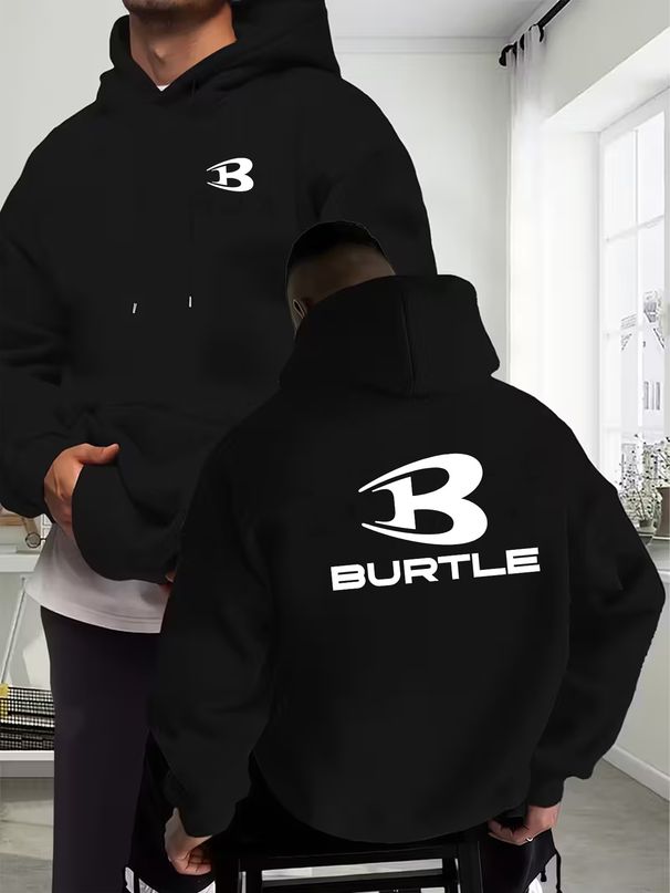 Autumn And Winter Men's Top Sweatshirt Loose And Comfortable Warm And Hooded Sweatshirt Men's Clothing_viptrois.com