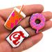 Cute Cartoon Beer Fried Chicken Donut Shoes Flower Shoe Buckle Personalized DIY Shoe Accessories Accessories_viptrois.com