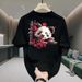 American Rascal Handsome Cotton Short Sleeved T-shirt Sleepy Bear Hiju Mai Men And Women Round Neck Personalized_viptrois.com