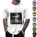 Men's Clothing Summer Men's Loose Casual Short Sleeve New Fashion Shirt_viptrois.com