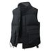 Unisex Stand Collar Vest – Lightweight Winter Puffer Sleeveless Jacket With Zipper & Drawstring (M-4XL, Black/Grey/Cream)_viptrois.com