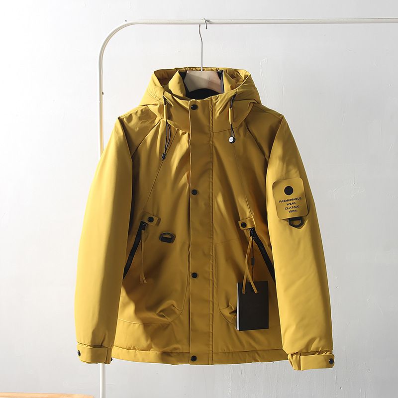 Men's Clothing series windproof and waterproof technology heat storage and warmth Waimao men's winter new hooded thickened assault cotton coat_viptrois.com