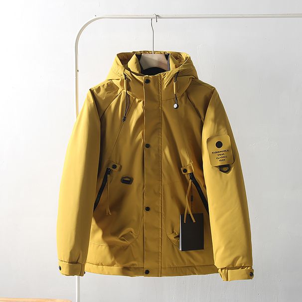 Men's Clothing series windproof and waterproof technology heat storage and warmth Waimao men's winter new hooded thickened assault cotton coat_viptrois.com