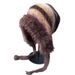 Gradient plush knitted for women in autumn and winter, warm ear protection cover, head cap can be used as a bag, cute_viptrois.com
