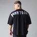 Men's Clothing Muscle Men's Summer And Autumn Sports T Shirt Men's Fitness Loose Top Elastic Basketball Korean Version Large Size Short Sleeved Men_viptrois.com