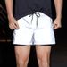 Iridescent Reflective Shorts Men Hip-Hop Glow-in-the-Dark Jogging Sports Tight Running Yoga Fitness Pants Set Trendy_viptrois.com