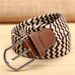 Unisex 39 color elastic woven elastic belt men's and women's belt canvas belt_viptrois.com