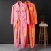 Men's Clothing ins national trend hip hop overalls men's spring and autumn street dance print performance clothes casual jumpsuit men_viptrois.com