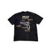 Pure Cotton Oversized Graphic T-Shirt Short Sleeved Couple Loose Fit Heavyweight Men's Top We Trust_viptrois.com