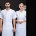 Men's Clothing Chef Uniform Apron Canteen Work Clothes Short Sleeved Breathable Work Clothes_viptrois.com