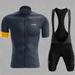 Men's Clothing Summer Sweat Absorbent Cycling Suit Men's Suit Bicycle Short Sleeved Breathable Quick Drying Mountain Bike Clothing_viptrois.com