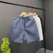 Men's Casual Jacquard Shorts Summer Loose Fit Straight Leg Beach Shorts With Pockets Lightweight & Breathable_viptrois.com