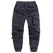 Men's All-Season Cargo Jogger Pants – Loose Fit, Plus Size, European & American Streetwear Style, Casual & Functional_viptrois.com