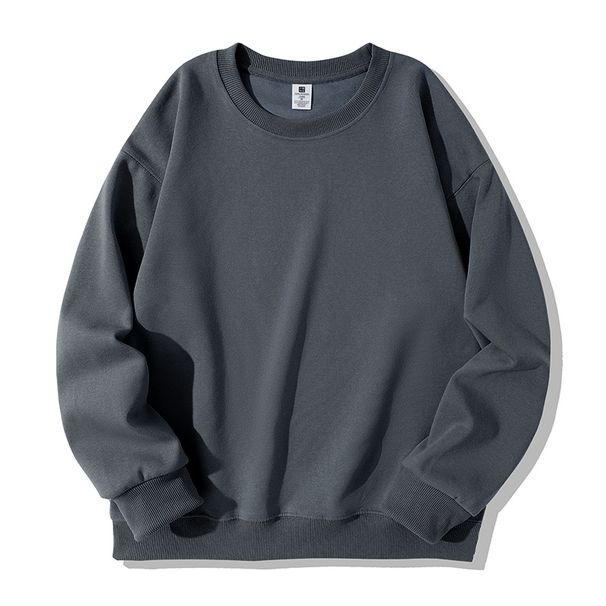 Men's Clothing Men's American Style 300GSM Cotton Blend Zip-Up Hoodie With Stand Collar - Casual Streetwear Pullover For Fall & Winter_viptrois.com