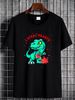 I Steal Hearts Toddler Dino Dinosaur Valentines Day T Shirt S 5XL Unisex Breathable Streetwear Summer Stylish Versatile Slightly Homme_viptrois.com