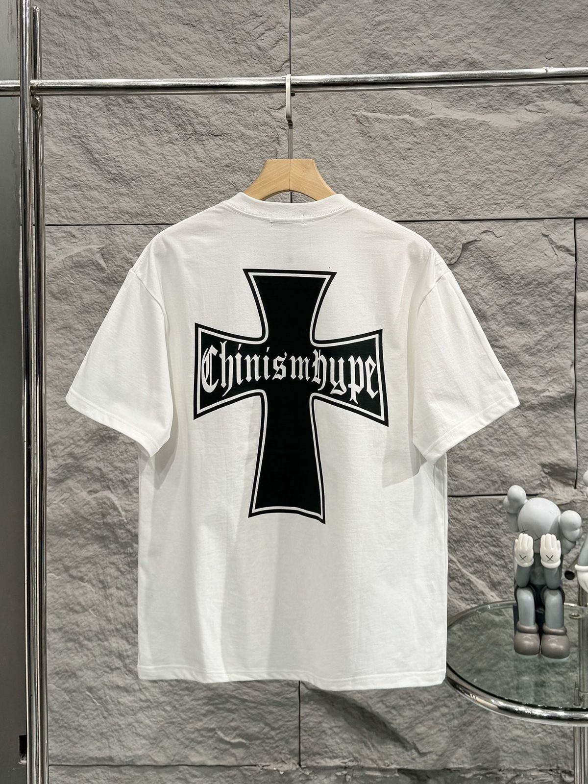 Men's Clothing Unisex Printed Casual Loose Couple Short Sleeve T Shirt Trend_viptrois.com