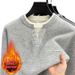 Pure American Style Casual Two-Piece Long Sleeve Sweater For Men Thickened Warm Knitted Top 2025 Winter New Color-Block_viptrois.com