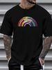All Colors Rainbow LGBT T Shirt LGBTQ Ally Subtle Pride Women Trans Lesbian Gay Queer Fashion Designer Clothes Graphic Unisex Slightly Stylish_viptrois.com