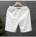 Summer Men's Loose Fit Shorts Trendy Brand Thin Design Sporty Casual Solid Color Five Point Pants_viptrois.com