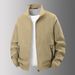 Men’s Outdoor Casual Jacket – Wool-Blend Corduroy Coat With Linen Lining (M-5XL, Khaki/Denim Blue/Army Green) – Urban Explorer Essential_viptrois.com