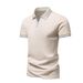 2025d Polo Short Men's 2025 Summer Trendy Brand Turn-down Collar Base T-Shirt Half Sleeve Shirt_viptrois.com