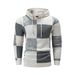 Loom Swatr Hoodi Mn 2025 Nw Europan And Amrican Cross-Bordr Forign Trad Color Block Digital Print Long_viptrois.com